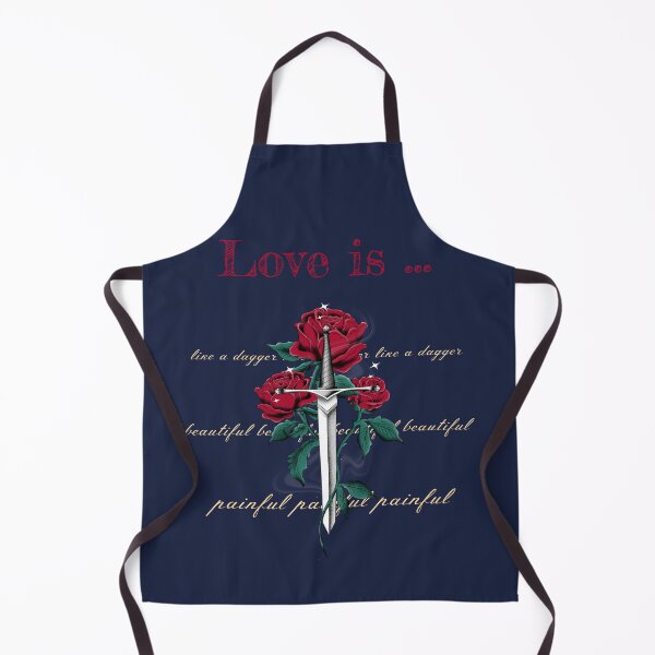 Item preview, Love is... Rose and Dagger designed and sold by Rebel-Design.