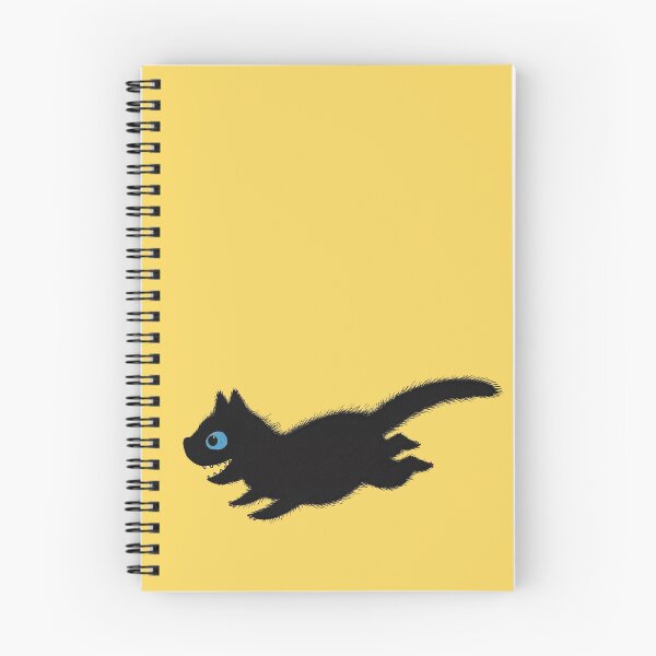 Item preview, Black cat running designed and sold by Marionibird.