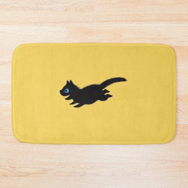 Item preview, Black cat running designed and sold by Marionibird.