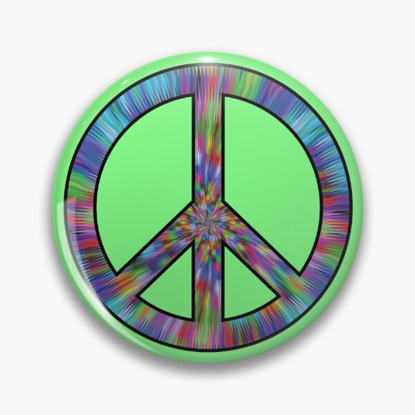 Item preview, Peace Sign Glitched Colorful designed and sold by ETVdesign.