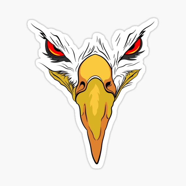 eagle head Sticker for Sale by samandale