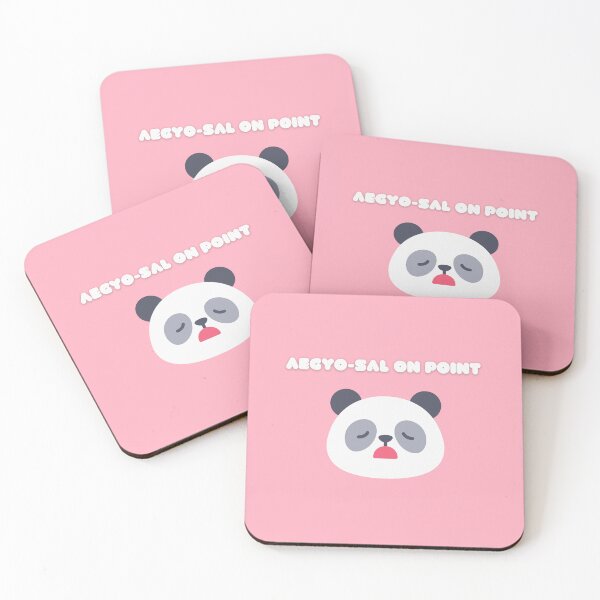 Item preview, Cute Pink Panda Korean kawaii Aegyo  designed and sold by Daebakshop.
