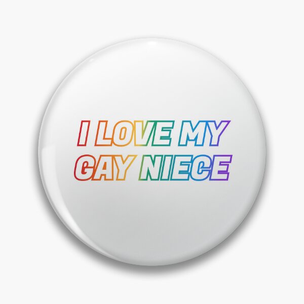 Item preview, I love my gay niece - Pride rainbow colors designed and sold by Inspirationmotivation.