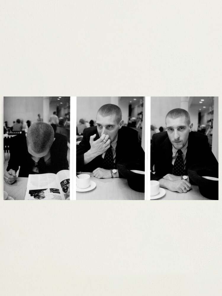 Alternate view of David Muyllaert Actor in the National Gallery Cafeteria Photographic Print