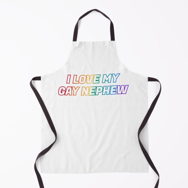 Item preview, I love my gay nephew - Pride rainbow colors designed and sold by Inspirationmotivation.