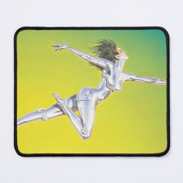 Item preview, Yellow Hajime Sorayama poster designed and sold by spencerlinds.