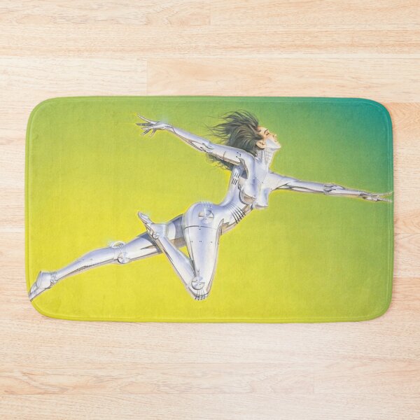 Item preview, Yellow Hajime Sorayama poster designed and sold by spencerlinds.