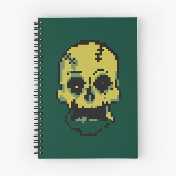 Item preview, skull pixel designed and sold by ParkerRoselyn.