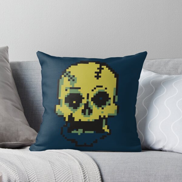 Item preview, skull pixel designed and sold by ParkerRoselyn.