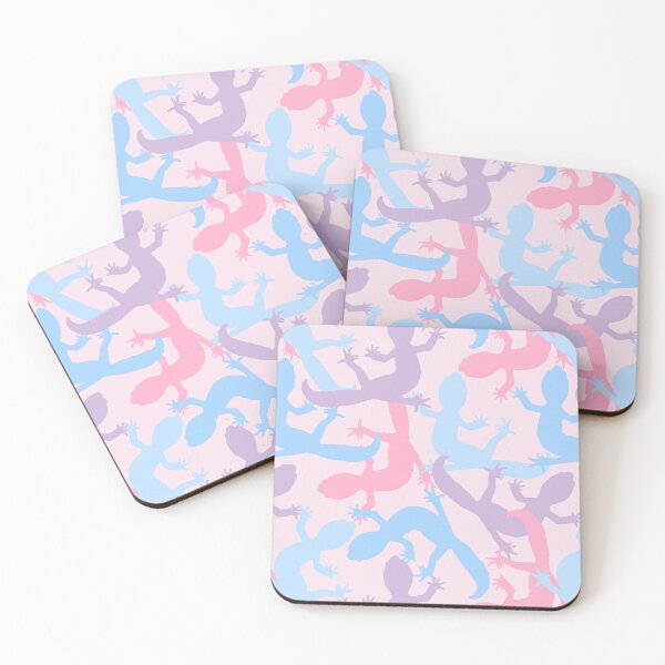 Item preview, Pastel geckos designed and sold by Camilla Fjäder.