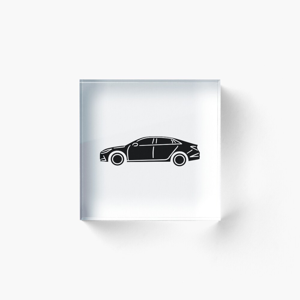 Vista previa del artículo con la obra «Bloque acrílico», diseñado y vendido por AutoClub.