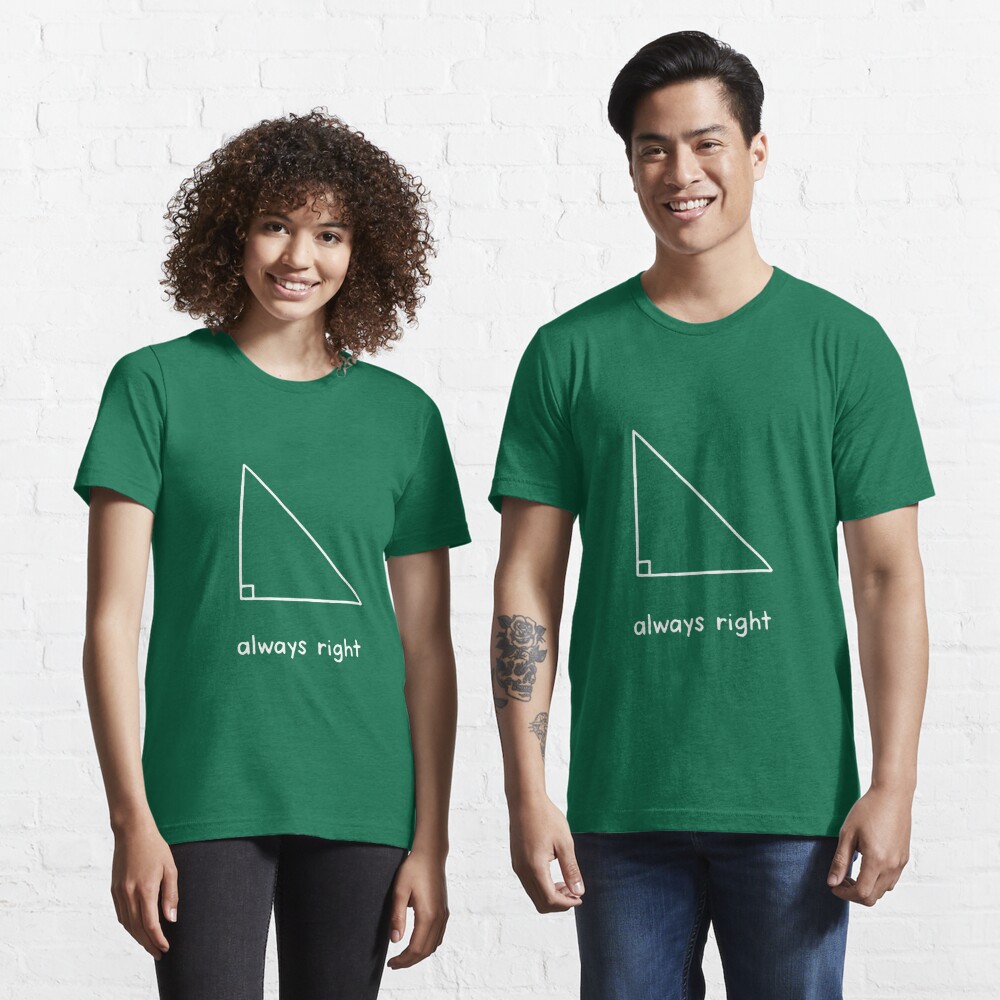 two angle t shirt