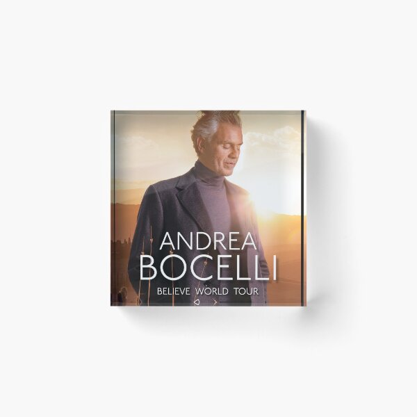 Item preview, Andrea Bocelli Believe World Tour with Signature designed and sold by BryannaLaRussa.