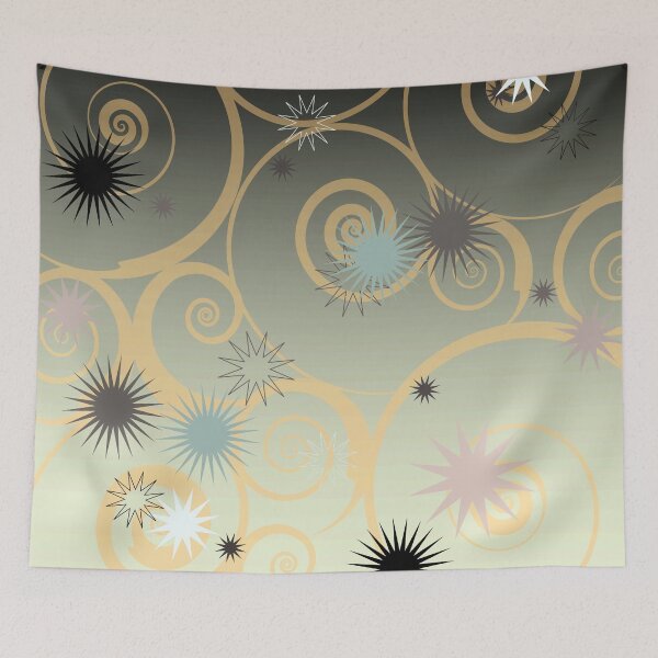 Item preview, Retro 60s Swirls designed and sold by Makanahele.