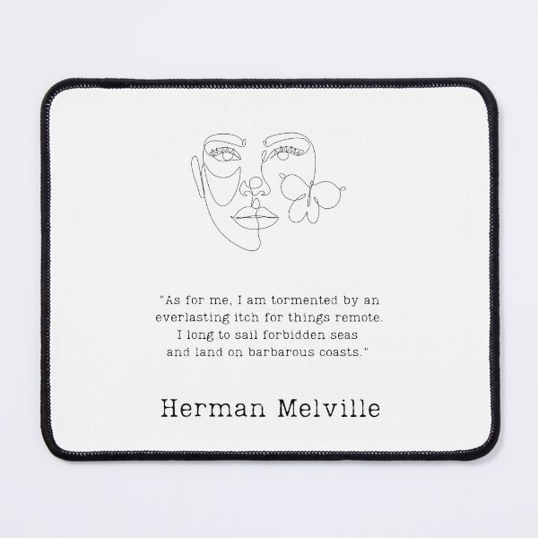 Item preview, "Forbidden seas" - Herman Melville designed and sold by BookberryGarden.