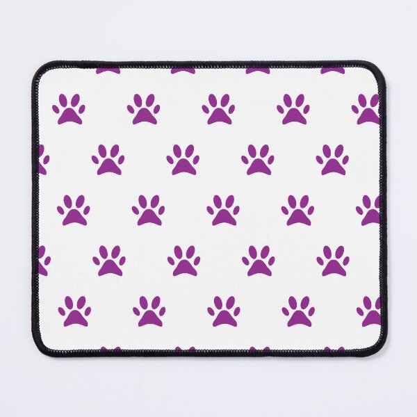Item preview, Purple paw prints designed and sold by mcb-jp.