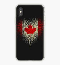 Canadian flag iPhone Case