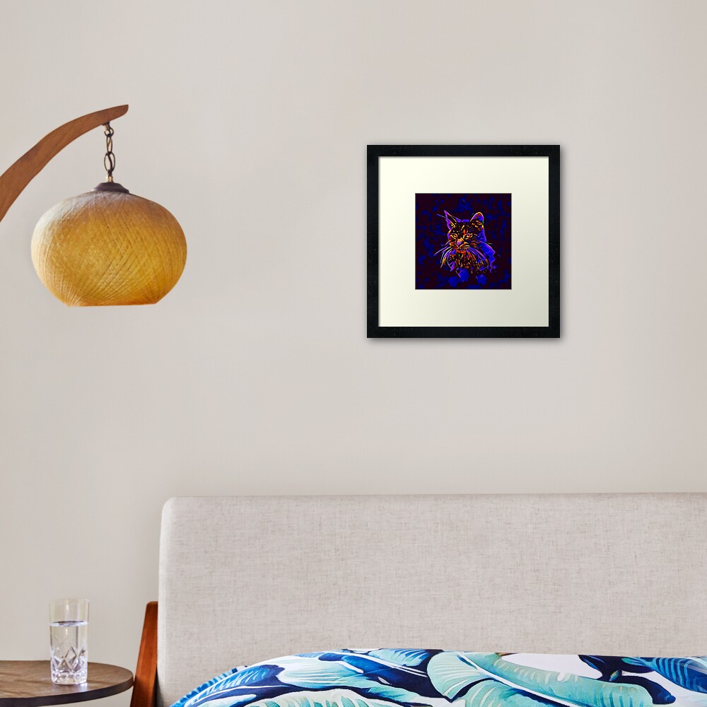 Cat Framed Art Print