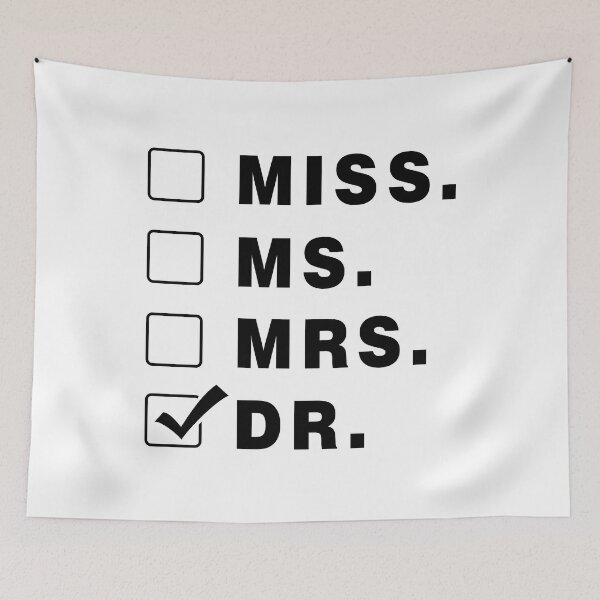 Item preview, Miss Ms Mrs Dr designed and sold by Moeez Javed.