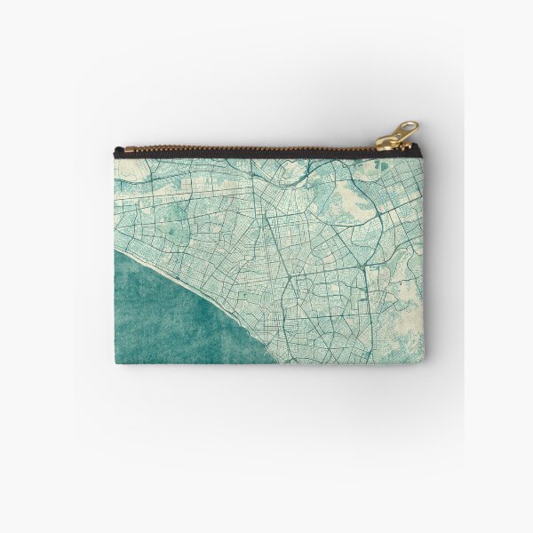 Item preview, Lima Map Blue Vintage designed and sold by HubertRoguski.