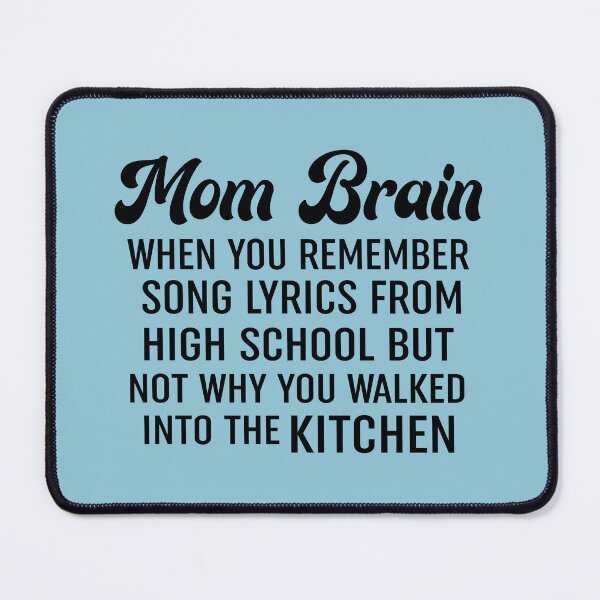 Item preview, Mom Brain designed and sold by Moeez Javed.