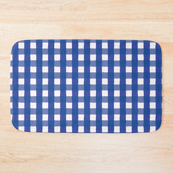 Item preview, Cheerful Checks Blue designed and sold by susycosta.