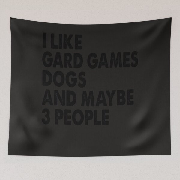 Item preview, I Like Gard games Dogs Maybe 3 People designed and sold by Guillaumel2107.