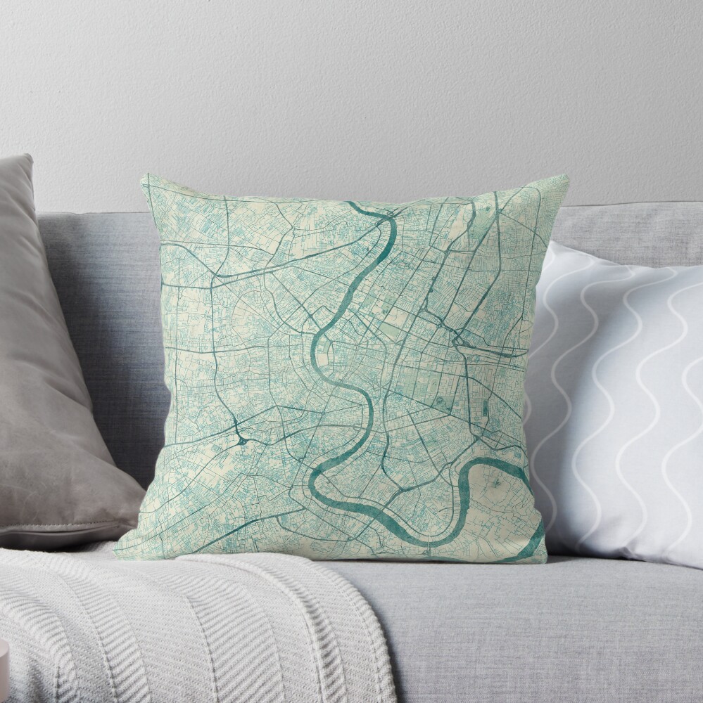 Item preview, Throw Pillow designed and sold by HubertRoguski.
