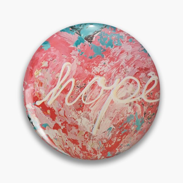 Item preview, Hope  in teal designed and sold by Ronda Richley.