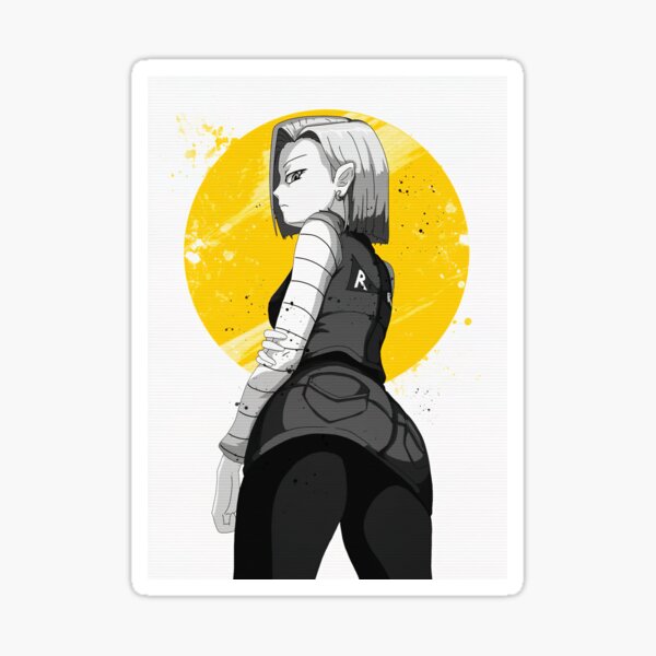 My fanart for Android 18, my favorite dragon ball character : r/dbz