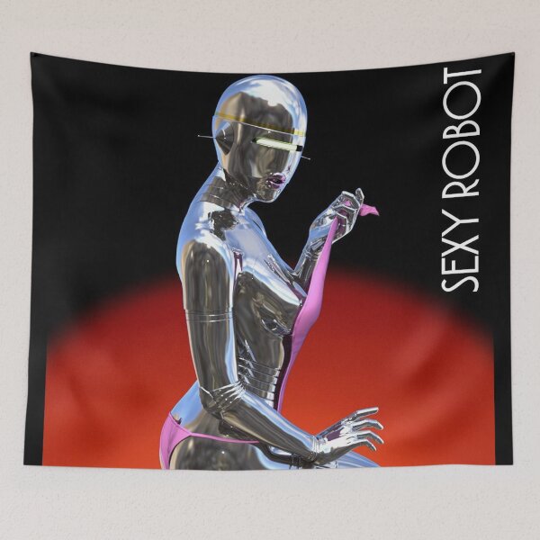 Item preview, Models sorayamas sexy robot for genesis poster designed and sold by spencerlinds.