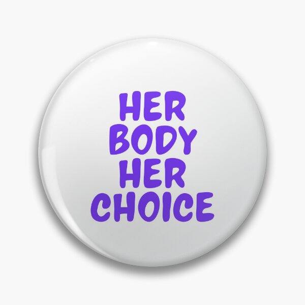 Item preview, Her body her choice feminist rights design designed and sold by shalakacreats.
