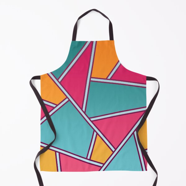 Item preview, Colorful stained glass geometric pattern designed and sold by MinEkkoArt.