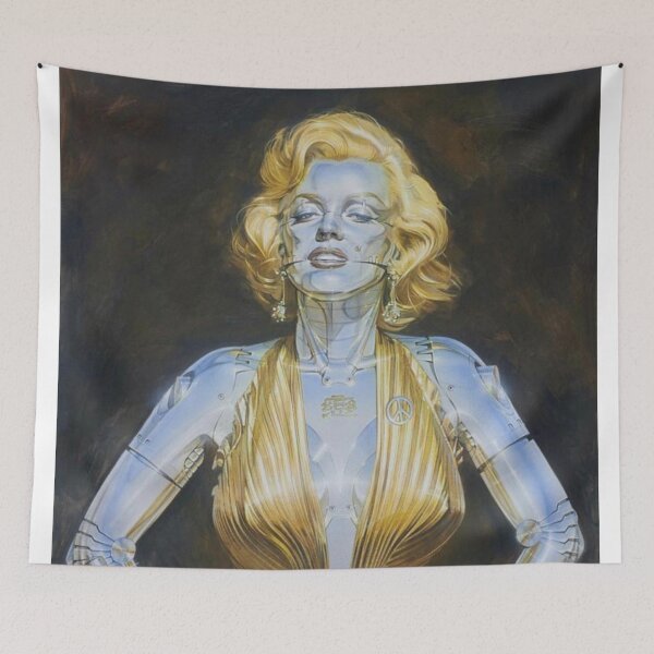 Item preview, Sexy hajime sorayama gold poster designed and sold by spencerlinds.