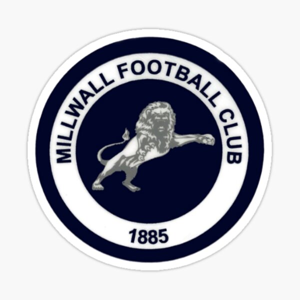 Millwall FC logo with stripes | Art Board Print