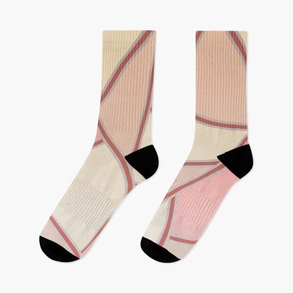 Item preview, Pink stained glass geometric pattern designed and sold by MinEkkoArt.