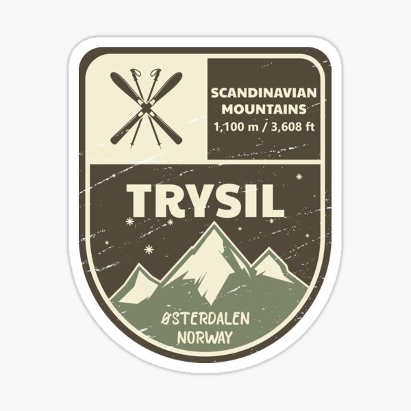 Artikel-Vorschau von Trysil Skandinavisches Gebirge Østerdalen Norwegen, designt und verkauft von KrisSidDesigns.