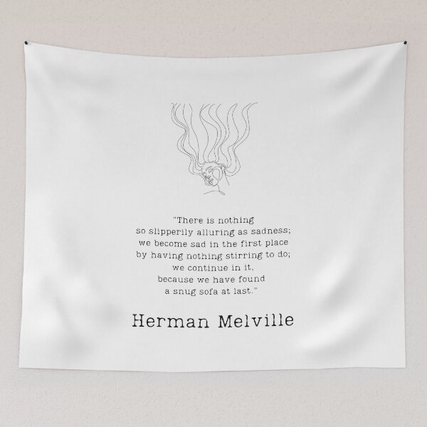 Item preview, "Sadness" - Herman Melville designed and sold by BookberryGarden.