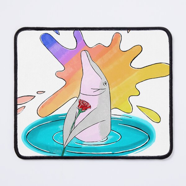 Item preview, Cute Rainbow Dolphin Sticker designed and sold by SolPandas.
