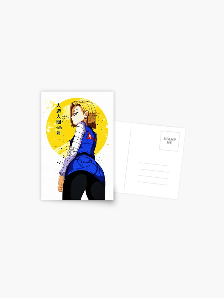 My fanart for Android 18, my favorite dragon ball character : r/dbz