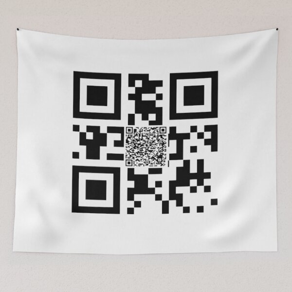 Item preview, qr code designed and sold by boutiquati.