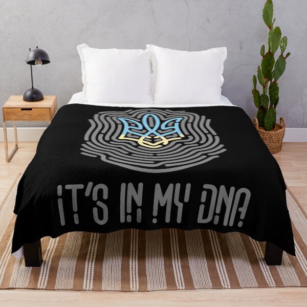 Item preview, It's In My DNA Ukraine Support Ukrainians Coat of arms Flag designed and sold by lxmag.