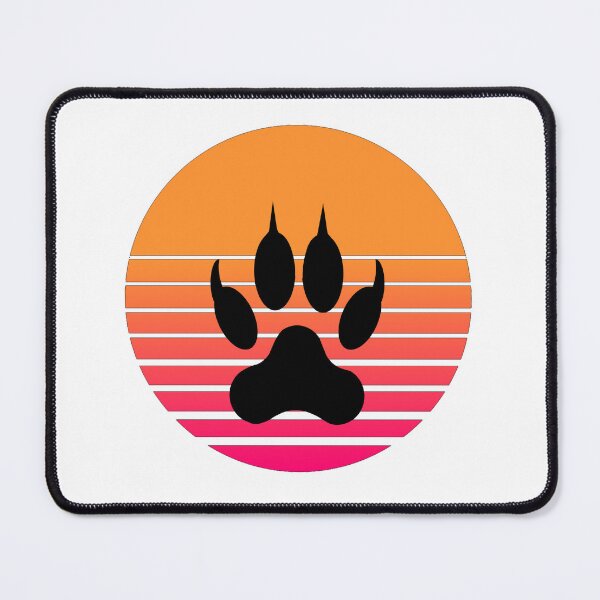 Item preview, Tiger Paw in vintage sunset designed and sold by Sunset Design.