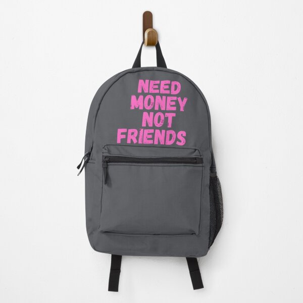 Item preview, Need money not friends Motivation Quote designed and sold by EvanWalsh2.