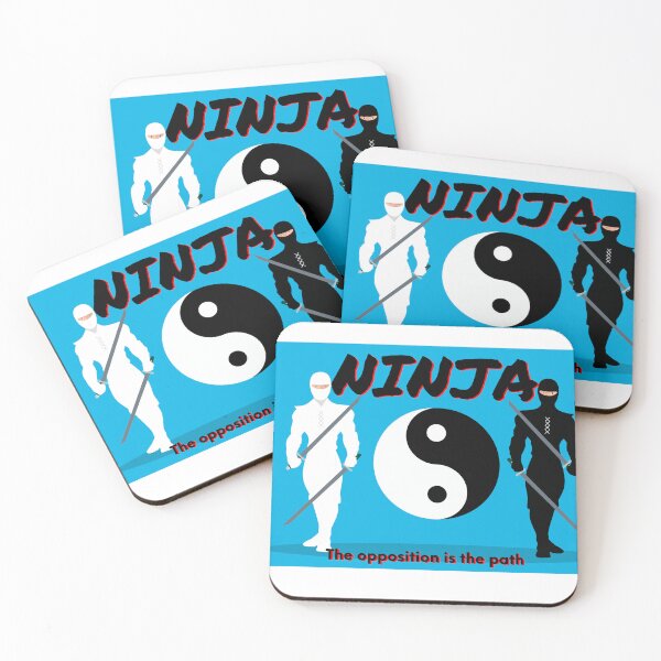 Item preview, Ninja Ying Yang - The Opposition Is The Path * designed and sold by Sarcasmagic.