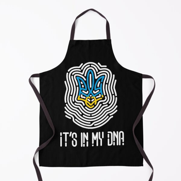 Item preview, It's In My DNA Ukraine Support Ukrainians Coat of arms Flag Fingerprint designed and sold by lxmag.