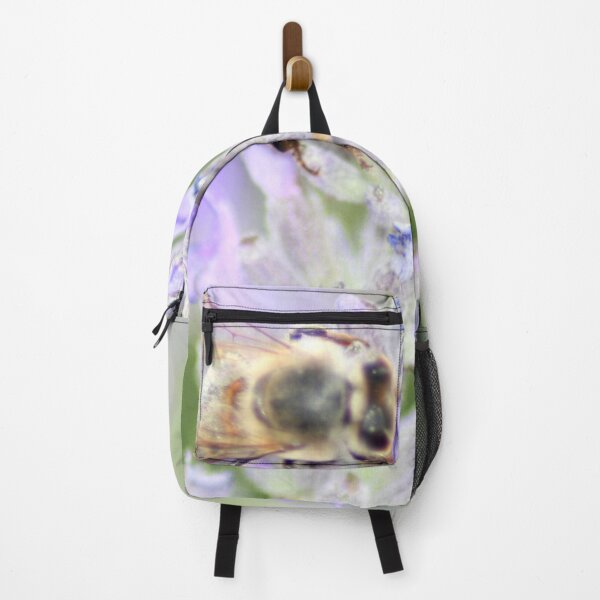 Item preview, Honey Bee Close Up On Lavender Nature Photography designed and sold by taiche.