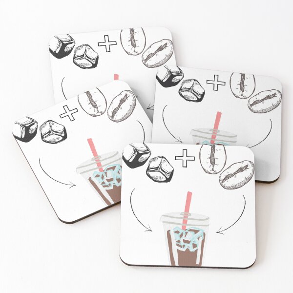 Item preview, the vibes are good and the coffee is iced t-shirt designed and sold by mehdi-inzar.