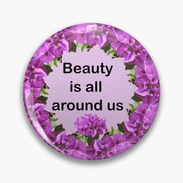 Item preview, Beauty is all around us - Bougainvillea Flower pink designed and sold by LargeShop.