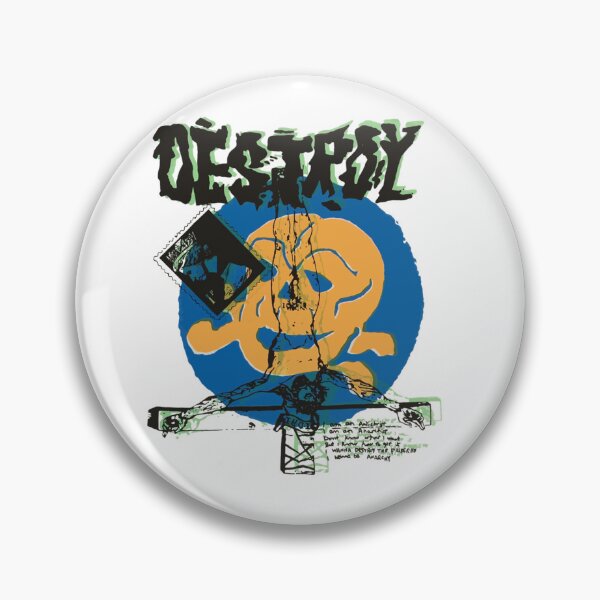 Item preview, Destroy Skull - Punk Rock designed and sold by EvanWalsh2.